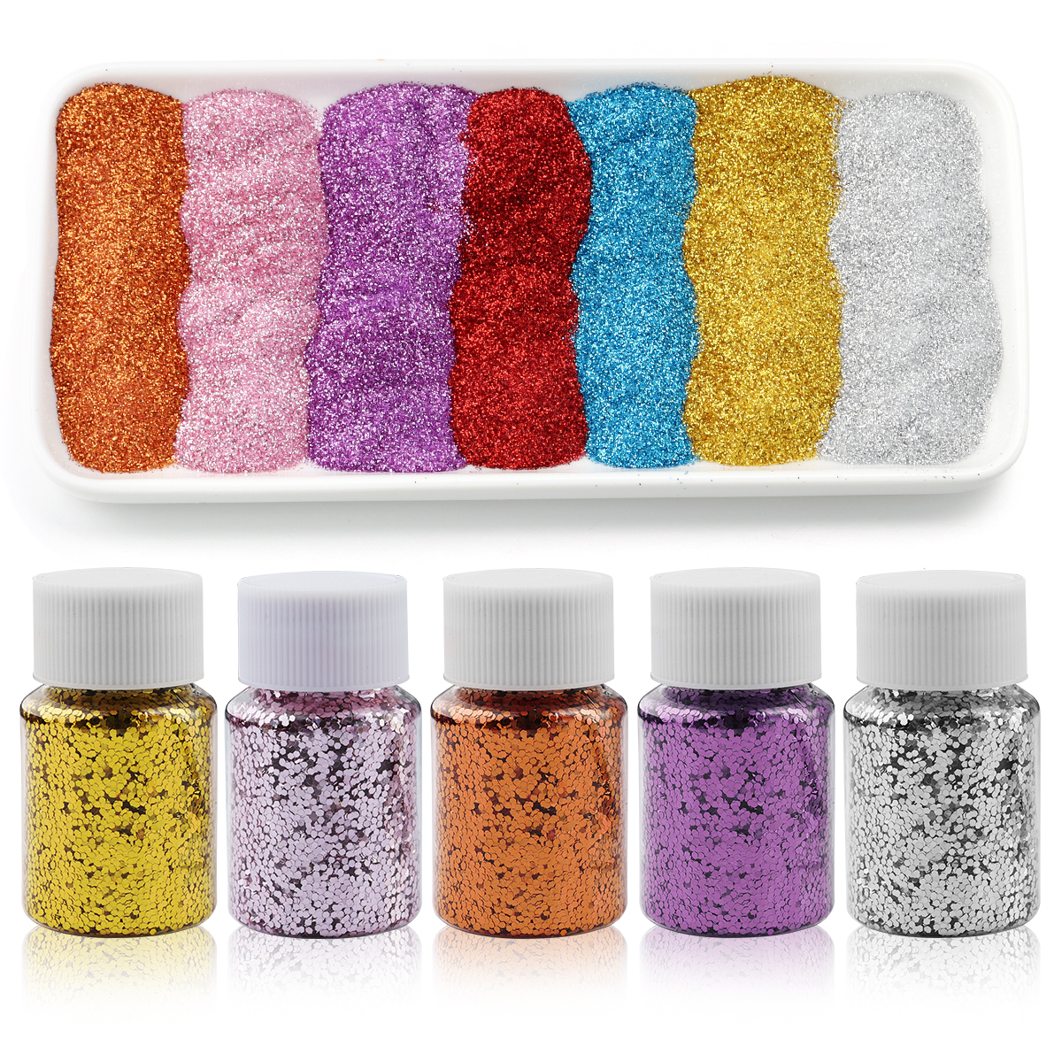 30g/Bottle Holographic Colorfu - đánh giá và giá Body Jewelry Usa