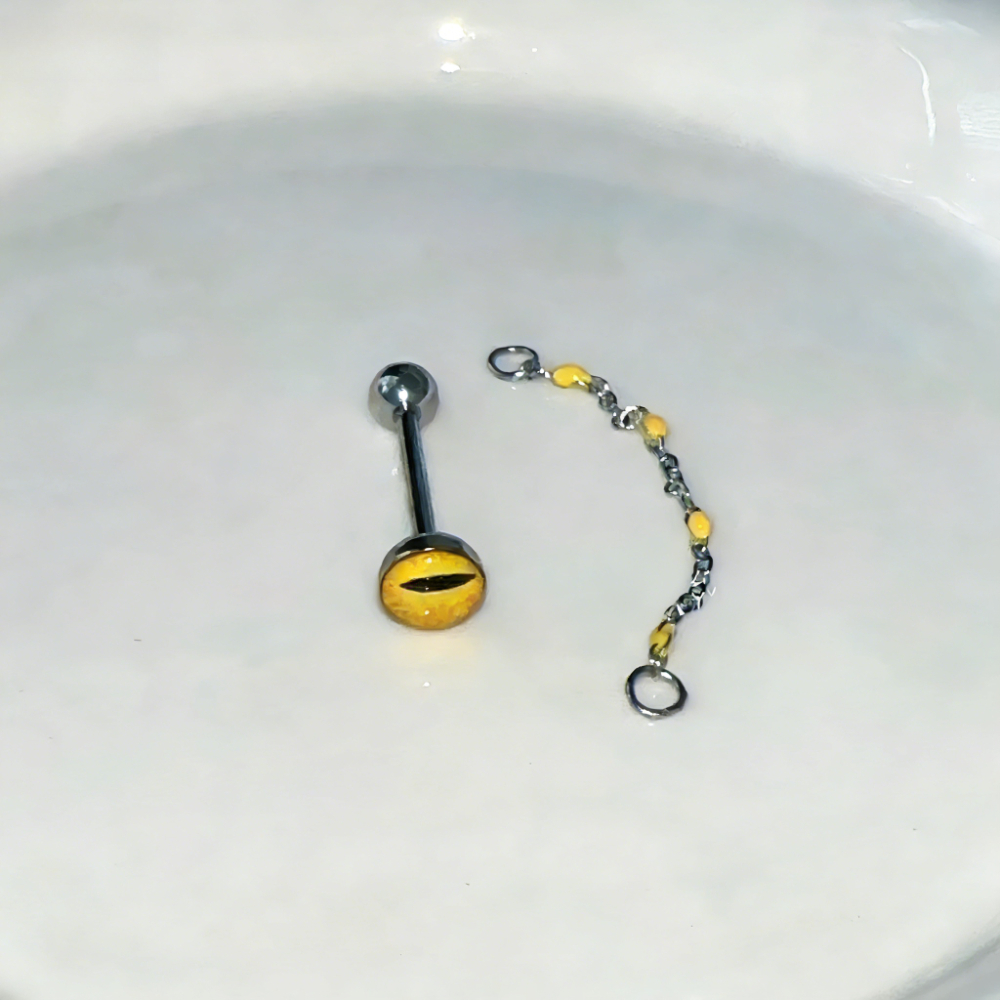 1Pc High Quality Trendy Unique - đánh giá và giá Body Jewelry Titanium