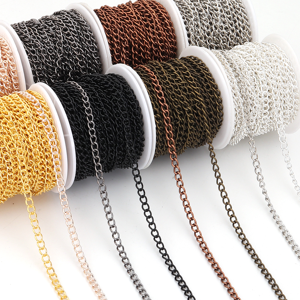10yards/roll Flat 2-6mm Extens - đánh giá và giá Body Jewelry Necklace