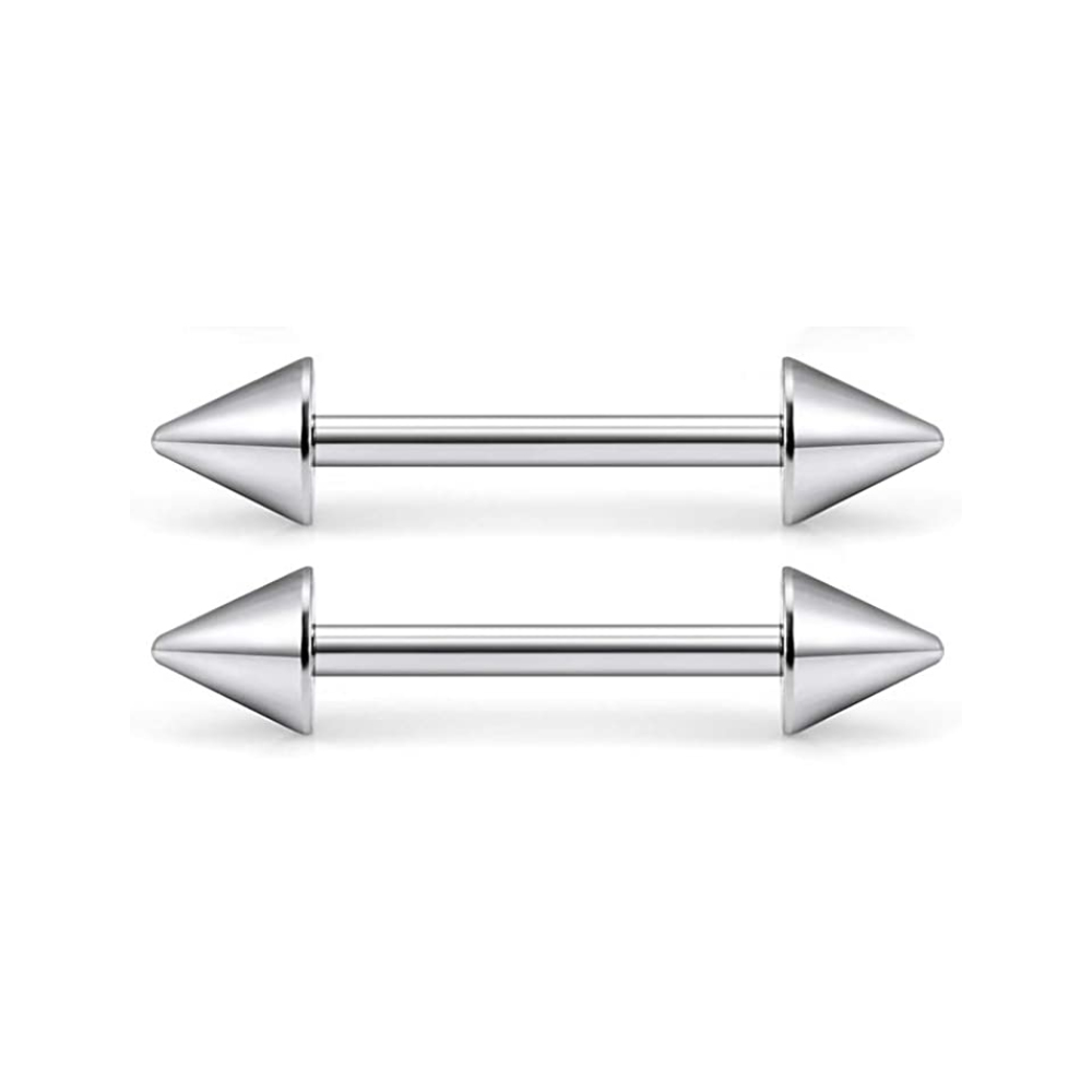 14G Tongue Rings Surgical Stee - đánh giá và giá Tongue Barbell Straight