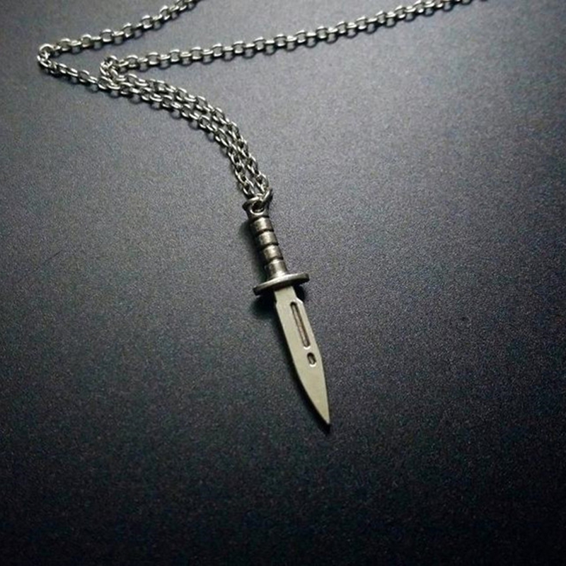 New Gothic Knife Dagger Pendan - đánh giá và giá Body Jewelry Goth